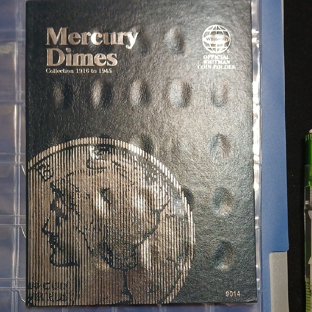 Mercury Dimes Coin Folder